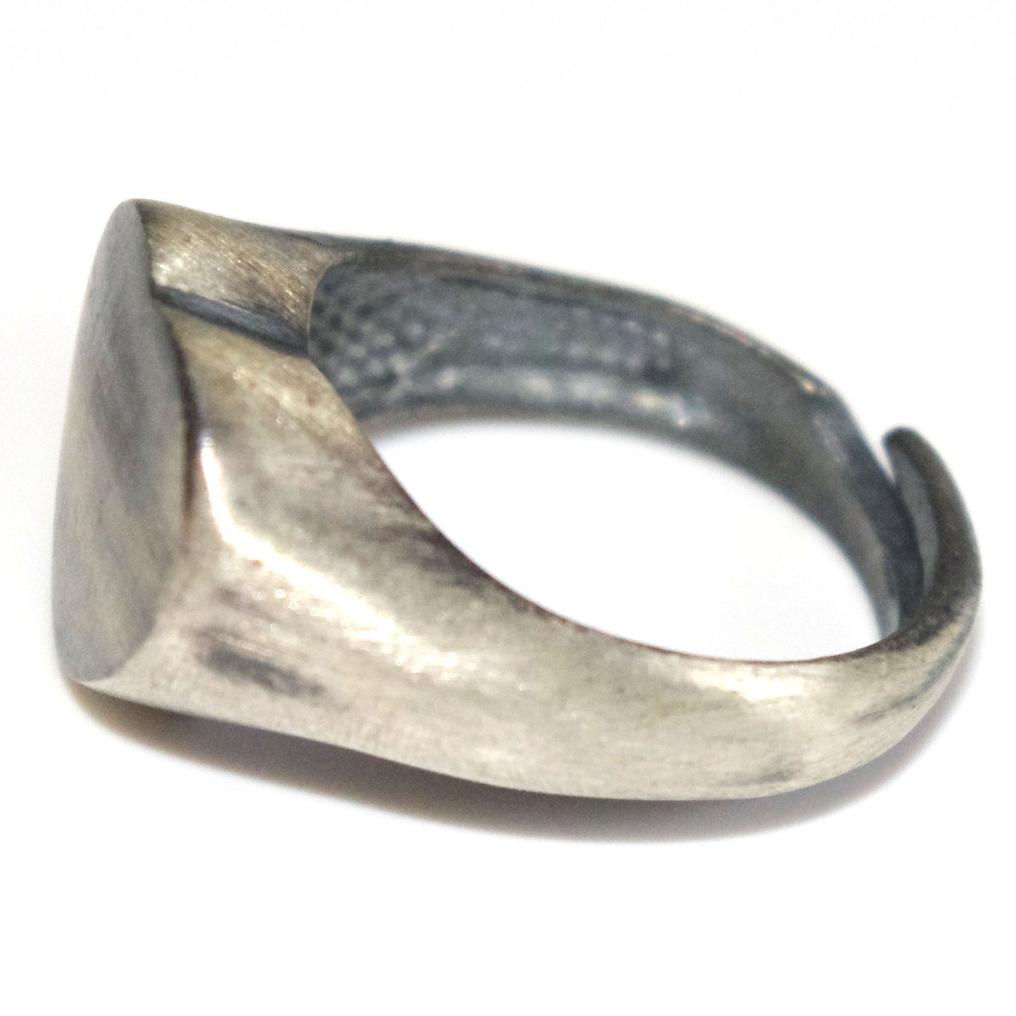 PAUL Heart silver Chevalier ring vintage #MS089AN - MARIA SALVADOR