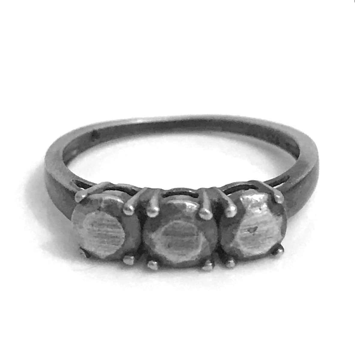 DIANANTIC anello TRISOLITARIO vintage - MARIA SALVADOR